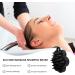 Scalp Brush & Shampoo Massager | Silicone Shower Hair Brush for Growth - Unisex Black Design - Buy Online on GoSupps.com