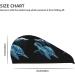 Ocean Turtle Hair Towel Wrap | Quick Drying Towel Turban with Button | Best Hair Drying Solution - Buy Online on GoSupps.com