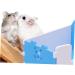 POPETPOP 2 Pcs Hamster Toilet Hamster Small Toilet Small Rat Toilet Guinea Toilet Critters Blue PVC 15x10cmx2pcs Bluex2pcs - Buy Online on GoSupps.com