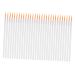 SOESFOUFU 100Pcs white eyeliner fine point makeup eyeliner brush eyeliner brush applicator