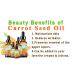 CARROT SEED OIL 100 % Natural Cold Pressed Carrier Oil. 1 Fl.oz.- 30 ml. Skin Body Hair and Lip Care. "One of the best oils to rejuvenate and regenerate skin tissues. by Botanical Beauty - Buy Online on GoSupps.com
