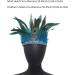 amangul Carnivals Party Headband for MardiGras Festival Holiday Adult Feather Hairband Role Play Stage Headwear(Lake Blue Adult) - Buy Online on GoSupps.com
