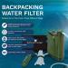Survivor Filter Pro X Electric Water Purifier - 99.999% Virus, Bacteria, Parasite Removal - Camping Filtration System - Buy Online on GoSupps.com
