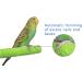 Aumuca Bird Perch Stand Rope Toys for Small to Large Birds - 39 inch - Pack of 3 - Buy Online on GoSupps.com