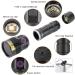 Alonefire SV47 12W 365nm UV Flashlight USB Rechargeable Long Range Ultraviolet Black Light Pet Urine Detector for Resin Curing Fishing Scorpion Minerals with UV Protective Glasses Battery Included - Buy Online on GoSupps.com