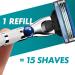 Gillette Mach3 Turbo Men's Razor + 9 Blade Refills | Smooth Shave | Fits All Mach3 Handles - Buy Online on GoSupps.com