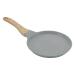 Verdant Touch Breakfast Frying Pan Nonstick Frying Pan Green Aluminum Alloy Glossy Breakfast Frying Pan with Ergonomic Handle for Kitchen 20cm/7.9in