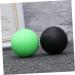 Lurrose Yoga Massage Ball Set - 2 PC TPE Massage Roller for Muscle Relief & Back Rolling - Elastic Yoga Balls 6.3x6.3 cm - Buy Online on GoSupps.com