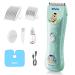 ENSSU Electronic Baby Hair Clipper Waterproof Kids Quiet Hair Trimmer with 2 Guide Combs Cordless Children's Hair Trimmer with Safe Ceramic Blades Standard Version