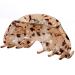 LONEEDY Leopard Print Hair Clips - 3 Pack (Black Beige Brown) | Chic Accessories for Women - Buy Online on GoSupps.com
