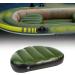 Comfortable Waterproof Green Inflatable Kayak Seat Cushion for Fishing & Camping - Buy Online on GoSupps.com