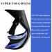 DIPUKI Kids Snorkeling Gear - Adjustable Swim Flippers L/XL (US 1-4 EU32-36) BLUE/WHITE - Buy Online on GoSupps.com