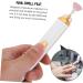 POPETPOP nail polisher electric manicure machine Portable File Machine portable nail manicure nail drill buffer rechargeable nail drill electric nail drill Nail Pen charging mode white abs 15.2X2X2CM White - Buy Online on GoSupps.com