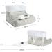 Todeco Electric Foot Warmer - 3 Temperature Levels Fast Heat Washable Foot Cover 100W Compact Design 30x30x24cm - Ideal for Comfort & Relaxation - Buy Online on GoSupps.com
