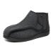 Lfzhjzc Elderly Shoes with Adjustable Closures Diabetic Shoes for Men Four Seasons Use Diabetic Shoes for Women Shoes for Edema and Swollen Feet (Color : Gris Size : 11.5) 11.5 Gris