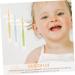 Beavorty 8 STK Baby Toothbrush Set | Infant Oral Hygiene Tool & Silicone Travel Toothbrush for Newborns (1 Year+) - Buy Online on GoSupps.com