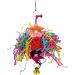 Balacoo 3 Pcs Parakeet Toys Parrot Hammock Bell Toys Bird Parrot Silk Balls The Swing Striped Bass The Bell Medium Picture 1 - Buy Online on GoSupps.com