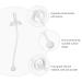 UPKOCH 4pcs Transparent Silicone Bottle Straws | Replacement Drinking Teats & Feeding Accessories for Babies | Durable & Safe Silicone Straw Set - Buy Online on GoSupps.com