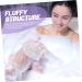 NOLITOY 4 Pcs Bath Ball & Loofah Set - Exfoliating Shower Scrubber for Body Skin Cleaning | Ideal Bath Tool for a Refreshing Clean - Buy Online on GoSupps.com
