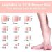 French False Toenails Tips Set Acrylic Press on Toe Nails Full Cover Short Fake Toe Nails Nude Short Fake Toe Nails with Glue Sticker Stick on Nails for Toe for Women and Girls Fashion Nail Tips - Buy Online on GoSupps.com