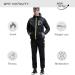 HOTSUIT Sauna Suit Men Anti-Rip Boxing Sweat Suits - Black, 3X-Large - Buy Online on GoSupps.com