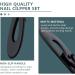 15mm Wide Jaw Nail Clippers - Stainless Steel Fingernail & Toenail Clippers for Thick Nails with Leather Case - 2 PCS - Buy Online on GoSupps.com