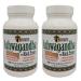 Sunshine Naturals Ashwagandha & Black Pepper Dietary Supplement. Supports Stress Relief Mood Balance Immune System Health and Energy. 1000mg. 100 Capsules. Pack of 2