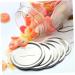 Sosoport 30pcs Mason Jar Lids Electric Wok Wide Mouth Jar Lids Tin Discs for Mason Jar Screw Caps Reusable Storage Covers Reusable Canning Lids Strainer Lid Jam Sugar Bowl Ordinary Tinplate Silver 8.6X8.6X0.2CM - Buy Online on GoSupps.com
