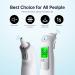 Professional Ear Thermometer for Adults and Babies | 3-Color Fever Alert | Mute Mode | Reading Storage | Disposable Probe Covers - Gray - Buy Online on GoSupps.com