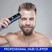 KEMEI Black Hair Clippers for Men - Cordless Professional USB Rechargeable Clippers for Effortless Hair Cutting (KM-828 - Buy Online on GoSupps.com