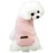 Shop Heroic Cute Striped Pet Pullover - Cozy Sweaters for Small Dogs & Cats in Pink Red Blue Gray | Ideal for Pets 1.2-9.0 kg - Buy Online on GoSupps.com