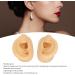 Flexible Silicone Ear Model for Earrings Earphones Display Lifelike Easy to Use Multifunctional Reusable Portable Practice Fake Ear Model (Light Beige) - Buy Online on GoSupps.com