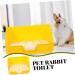 CORHAD Box Rabbit Toilet Pet Toilet Bunny Toilet Pet Supply Pet Training Corner Bunny Potty Rabbit Potty Pet Pee Toilet Pet Drawer Potty Pet Potty Pet Litter Tray Little Pig Pee Toilet 28.5X23.5X15.5CM Yellow - Buy Online on GoSupps.com