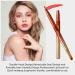 4 Piece Gradient Retractable Makeup Brush Set for Lips, Eyes, and Foundation - Dual End Travel Brush Tool with Cap - Buy Online on GoSupps.com