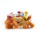 Traditional Fudge Candy - Fruit Mix Fudge - 6 Flavours - Natural Aromas - Mr Fudgesto Sweets - Packed in 1000g Box - Delicious Treat For Everyone Fruit Mix 1kg