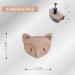 Coffelli Wooden Animal Knobs for Children's Rooms | Fox Design Beech Wood Drawer Pulls for Dressers & Wardrobes - Buy Online on GoSupps.com