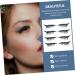 Housoutil 8 Pairs Glitter Eyeliner Stickers Eye Makeup Sticker Eyeliner Decal Strips Cosmetic Applique Strip 1 count (Pack of 1) As Shown - Buy Online on GoSupps.com
