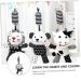 Buy Toyvian Black and White Newborn Toy - Adorable Rattle with Animal Motifs & Bed Bell for Babies - Buy Online on GoSupps.com