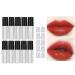10Pcs 1.5ML Mini Clear Lip Gloss Tubes - Empty Lip Balm Containers with Black Lid for Lipstick Samples & Essential Oils | International Shipping - Buy Online on GoSupps.com