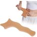 Verdant Touch Wooden Gua Sha Board | 100% Natural Beauty Tool for Lymphatic Cleansing & Cellulite Massage - Buy Online on GoSupps.com