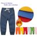 CuteOn Unisex Kids Elastic Waist Cotton Warm Trousers - 2 Years Dark Blue - Buy Online on GoSupps.com