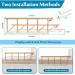 Bed Assist Rail for Elderly - Safety Side Rail Guard for Seniors | Hospital Bedside Handle with Swing Down Design - 47x18 Inch - Buy Online on GoSupps.com