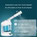 Nano Ionic Facial Steamer - DenniesCare Hot Mist Mini Spa with 360 Rotatable Sprayer in Blue White for Personal Use at Home or Salon - Buy Online on GoSupps.com