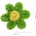 TEHAUX 30 Pcs DIY Accessories Flower Wall Decal Crochet Flowers for Crafts Garment Accessory Fashionable 3D 4X4X1.5CMx3pcs - Buy Online on GoSupps.com