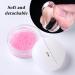 SANWOOD Nail Art Stamper - Non-Deformed Lightweight Silicone Seal for Manicure - Detachable Round Transparent Pink - Buy Online on GoSupps.com