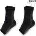 Rosixehird Plantar Fasciitis Compression Socks - Ankle Support & Achilles Tendon Relief - Black - Buy Online on GoSupps.com