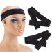Lace Melting Band for Wig Edges - 2 Pack Black Elastic Bands for Seamless Edge Laying - Buy Online on GoSupps.com