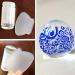 2.8cm Nail Art Transparent Stamp & Scraper Tool - Eco-Friendly Manicure Image Plate for Flawless Transfers - Buy Online on GoSupps.com