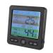 Accurate Indoor Thermometer with Digital Clock & Color Alarm - Battery Operated (Black) | Ideal for Students & Home in Rome - Buy Online on GoSupps.com