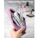 FERYES Travel Makeup Brush Holder L Purple - Portable & Stylish Cosmetic Organizer for Easy Travel - Buy Online on GoSupps.com